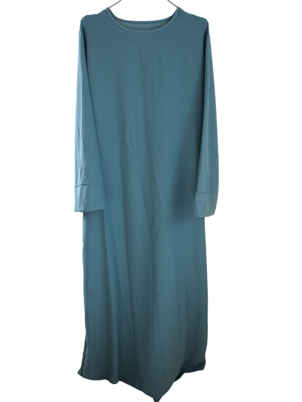 Abaya Robe Longue en Tissu Fluide - Image 5
